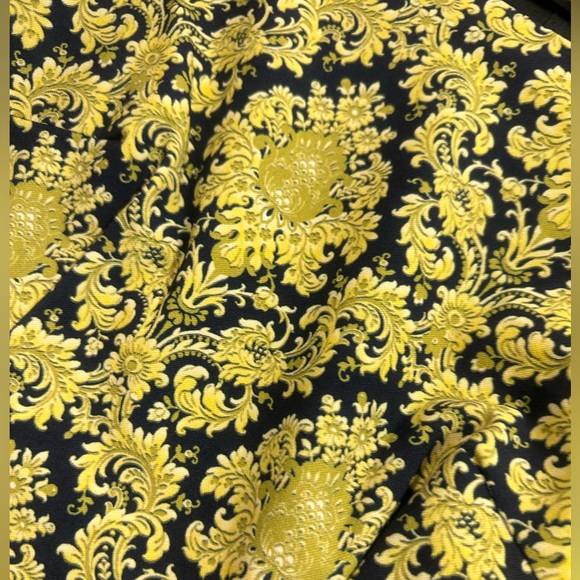 Gyalwana Black and Yellow Pencil Dress Size Small - Picture 4 of 5